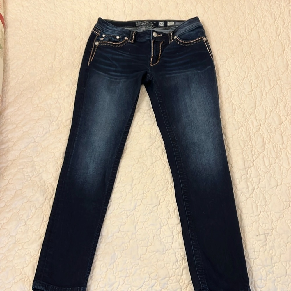 Miss Me jeans size 30 mid rise skinny